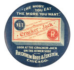 "CRACKER-JACK" MIRROR SHOWING EARLY PACKAGE.