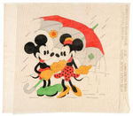 MICKEY MOUSE UNUSED FABRIC PILLOW COVER.