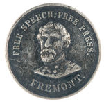 FREMONT SCARCE MEDAL FROM 1864.