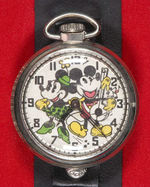 "MICKEY AND MINNIE MOUSE BOXED WATCH/POCKET WATCH."