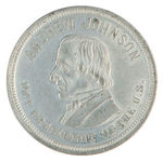 “ANDREW JOHNSON” MEDALET FOR THE 1866 CONGRESSIONAL ELECTIONS.