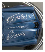 “BATMAN BATMOBILE REPLICA – 1960s EDITION” SIGNED BY BURT WARD & BATMOBILE DESIGNER GEORGE BARRIS.