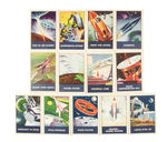 “SPACE PATROL” PREMIUM TRADING CARDS COMPLETE SET.