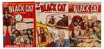 "BLACK CAT COMICS" LOT OF 16.