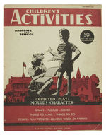 “CHILDREN’S ACTIVITIES” MAGAZINE FEATURING BUCK ROGERS/DAISY AD.