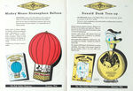 "THE OAK RUBBER COMPANY" EXTENSIVE LOT W/PROMOTIONAL MATERIAL PROMOTING DISNEY BALLOONS.