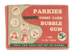 PARKHURST COMPLETE PACK OF COMIC CHARACTER CARDS.