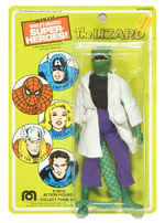 THE LIZARD MEGO ACTION FIGURE ON CARD.