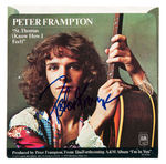 PETER FRAMPTON "I'M IN YOU" SIGNED 45 SLEEVE.