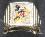 "INGERSOLL" MICKEY MOUSE-DONALD DUCK RING DISPLAY.
