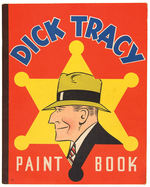 “DICK TRACY PAINT BOOK.”