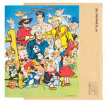 DELL COMIC BOOK CHARACTERS PREMIUM PICTURE WITH ENVELOPE.