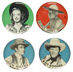 "WESTERN STARS TRADER BUTTONS" FULL STORE CARD.