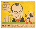 “MICKEY MOUSE WITH THE MOVIE STARS” GUM CARD #104.