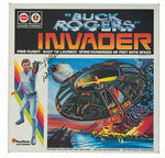 "BUCK ROGERS - INVADER" BOXED GAS/BATTERY-OPERATED FLYING TOY.