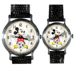 MICKEY MOUSE 60TH ANNIVERSARY WATCH SET/DISPLAY SIGN BY LORUS.