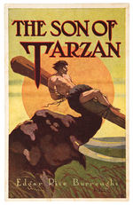 “THE SON OF TARZAN” PROMOTIONAL POSTCARD.