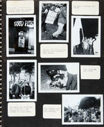 ALBUM OF 112 ORIGINAL PHOTOS OF 1968 CONVENTIONS BY NEWSMAN DONALD MULFORD.