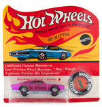 "HOT WHEELS CUSTOM CHARGER" HOT PINK ON CARD.
