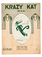 "KRAZY KAT" EARLY SHEET MUSIC & SONG FOLIO.