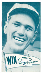 “WIN WITH DIZZY DEAN” CATALOGUE OF “GRAPE-NUTS” PREMIUMS.