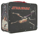 "STAR WARS" METAL LUNCHBOX PAIR (BAND VARIETY - ONE UNUSED WITH THERMOS).