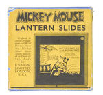 "MICKEY MOUSE LANTERN SLIDES" BOXED SET.