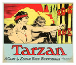"TARZAN GAME."