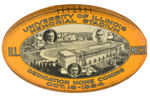 “ILLINOIS HOME COMING” BUTTON PAIR FROM 1919 AND 1924.