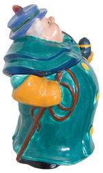 THE COACHMAN FROM PINOCCHIO VERY RARE COOKIE/CANDY JAR BY BRAYTON LAGUNA.
