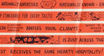NYWF 1940 TAFT HOTEL ADVERTISING POSTER.