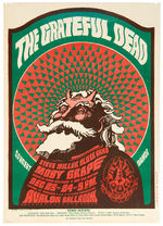 FAMILY DOG CONCERT POSTER FD-40 FEATURING THE GRATEFUL DEAD.