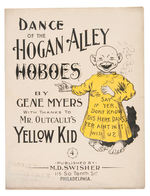 "YELLOW KID/HOGANS ALLEY" EARLY SHEET MUSIC TRIO.