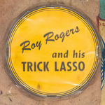 "ROY ROGERS TRICK LASSO" MECHANICAL COUNTERTOP DISPLAY.