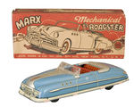 "MARX MECHANICAL ROADSTER" BOXED TOY.