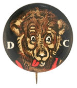 RARE CLUB BUTTON FOR FAMED PUBLICATION DELINEATOR FROM HAKE COLLECTION AND CPB.