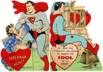 SUPERMAN VALENTINE'S DAY CARD PAIR.