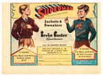 “SUPERMAN” 1940s SWEATER VEST W/AD.