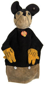 “STEIFF MICKEY MOUSE” HAND PUPPET.