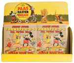 DISNEY “PAAS EASTER PARADE” STORE DISPLAY WITH TRANSFERS.