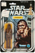 "STAR WARS - CHEWBACCA" ACTION FIGURE ON CARD.