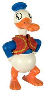 DONALD DUCK COMPOSITION DOLL BY KNICKERBOCKER.