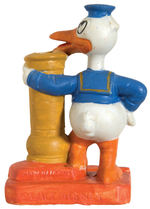 VERY RARE DONALD DUCK BISQUE TOOTHBRUSH HOLDER.