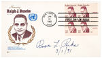 ROSA PARKS SIGNED FIRST DAY COVER.