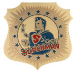 “SUPERMAN" FO-LEE GUM PREMIUM BADGE WITH PIN, NOT TAB VERSION FOR WALLET.