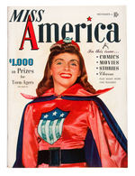"MISS AMERICA" MAGAZINE #2 NOVEMBER 1944.