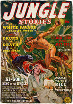 “JUNGLE STORIES” #1 PULP WITH FIRST APPEARANCE OF “KI-GOR KING OF THE JUNGLE”.