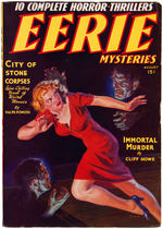 “EERIE MYSTERIES” FIRST ISSUE PULP.