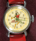 "MARY MARVEL WRISTWATCH" IN  PLASTIC CASE.