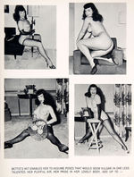 "FOCUS ON BETTIE PAGE" FIRST ISSUE 1963 PIN-UP MAGAZINE.